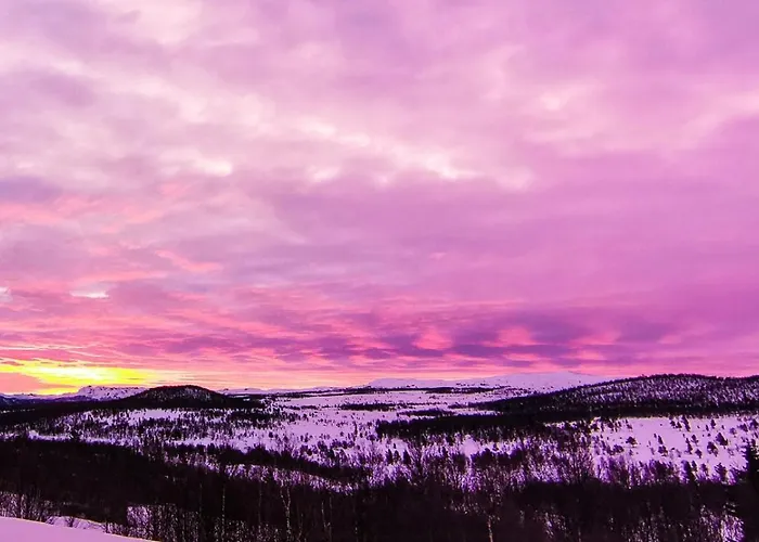 Idyllic Log With Ski-inout At Dagalifjell *